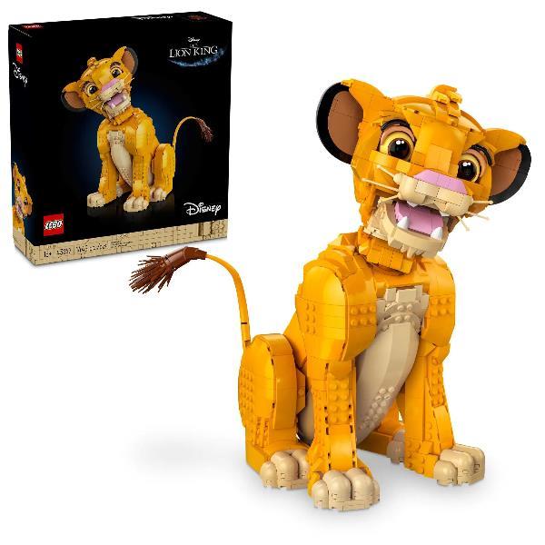 LEGO DISNEY GIOVANE SIMBA RE LEONE MODELLINO DA …